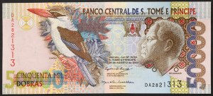 Saint Thomas and Prince Island, Republic (1977-date), 50.000 Dobras 26/08/2004