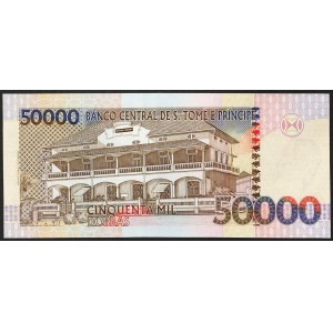 Saint Thomas and Prince Island, Republic (1977-date), 50.000 Dobras 26/08/2004