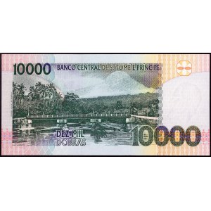 Svätý Tomáš a Princov ostrov, republika (1977-dátum), 10.000 Dobras 26/08/2004