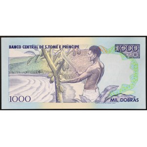 Saint Thomas and Prince Island, Republic (1977-date), 1.000 Dobras 26/08/1993