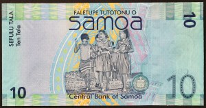 Samoa, République (2007-date), 10 Tala 2008