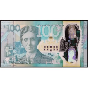 Schottland, Elizabeth II (1952-2022), 100 Pfund 16/08/2021