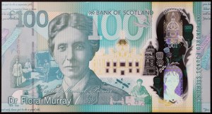 Scozia, Elisabetta II (1952-2022), 100 sterline 16/08/2021
