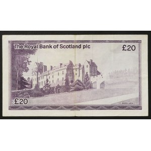 Szkocja, Elżbieta II (1952-2022), 20 funtów 03.05.1982 r.