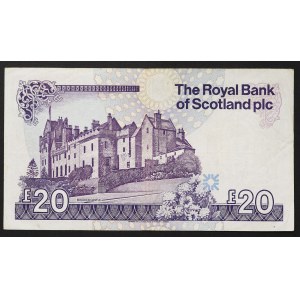 Szkocja, Elżbieta II (1952-2022), 20 funtów 25/03/1987