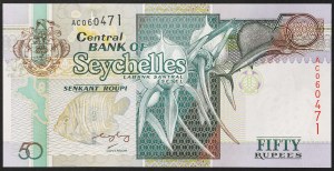 Seychelles, Republic (1976-date), 50 Rupees 2011