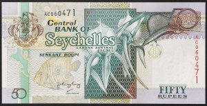 Seychelles, République (1976-date), 50 roupies 2011