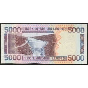 Sierra Leone, Republika (1964-dátum), 5 000 leonov 04/08/2006