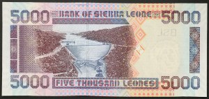 Sierra Leone, Repubblica (1964-data), 5.000 Leoni 04/08/2006