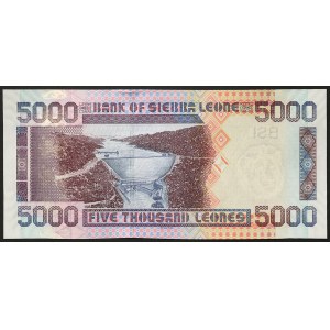 Sierra Leone, Republika (od roku 1964), 5 000 leonů 04/08/2006
