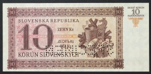 Slovakia, First Republic (1939-1945), 10 Korun 20/07/1943