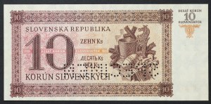 Słowacja, Pierwsza Republika (1939-1945), 10 Korun 20/07/1943