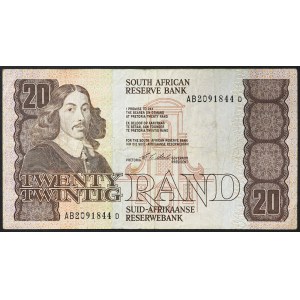 Jihoafrická republika (1962-data), 20 randů b.d. (1990-93)