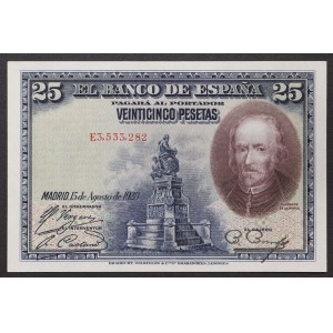 Hiszpania, Królestwo, Alfons XIII (1886-1931), 25 peset 15/08/1928