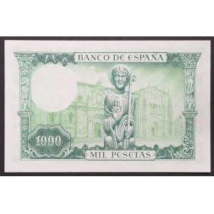 Španělsko, Království, Francisco Franco (1939-1975), 1 000 peset 19. 11. 1965 (1971)