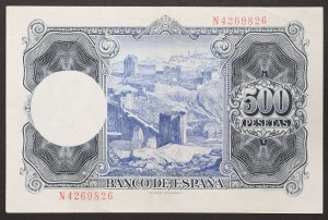 Spanien, Königreich, Francisco Franco (1939-1975), 500 Pesetas 22/07/1954