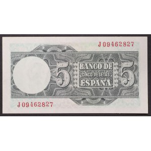 Spagna, Regno, Francisco Franco (1939-1975), 5 Pesetas 05/03/1948