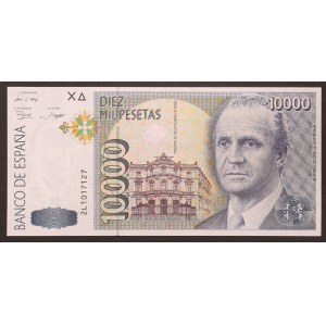 Spagna, Regno, Juan Carlos I (1975-data), 10.000 pesetas 12/10/1992 (1996)