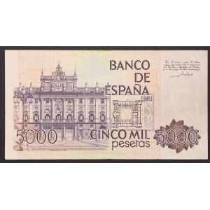 Espagne, Royaume, Juan Carlos I (1975-date), 5.000 Pesetas 23/10/1979 (1982)