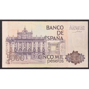 Hiszpania, Królestwo, Juan Carlos I (1975-date), 5.000 peset 23/10/1979 (1982)