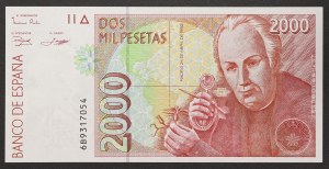 Spain, Kingdom, Juan Carlos I (1975-date), 2.000 Pesetas 24/04/1992 (1996)