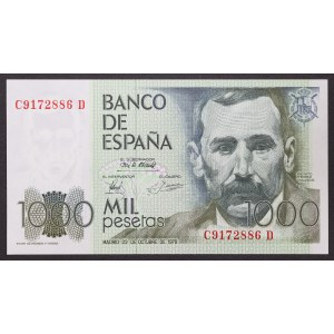 Espagne, Royaume, Juan Carlos I (1975-date), 1.000 Pesetas 23/10/1979 (1982)