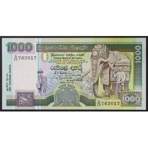 Sri Lanka Republic, 1.000 Rupees 1991-92