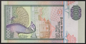 Sri Lanka Republik, 1.000 Rupien 1991-92