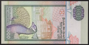 Srílanská republika, 1 000 rupií 1991-92