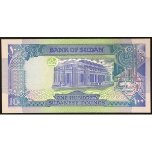Sudan, Republika (1956-date), 100 funtów 1992