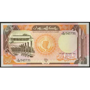 Sudan, Republika (od 1956 r.), 50 funtów 1991 r.