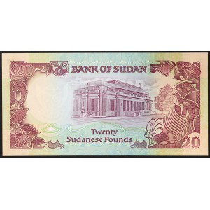 Sudan, Republic (1956-date), 20 Pounds 1991