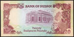 Sudan, Republik (1956-datum), 20 Pfund 1991