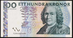 Švédsko, kráľovstvo, Carl XVI (1973-dátum), 100 korún 2001
