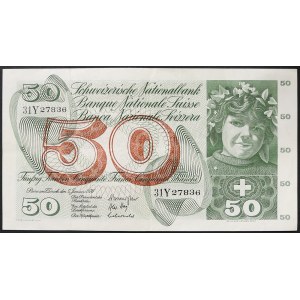 Schweiz, Schweizerische Eidgenossenschaft (1848-datum), 50 Franken 05/01/1970