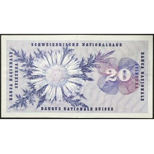 Switzerland, Swiss Confederation (1848-date), 20 Francs 26/10/1961