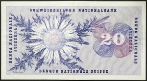 Svizzera, Confederazione Svizzera (1848-data), 20 franchi 26/10/1961