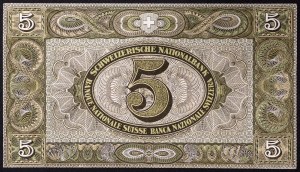 Switzerland, Swiss Confederation (1848-date), 5 Francs 22/02/1951