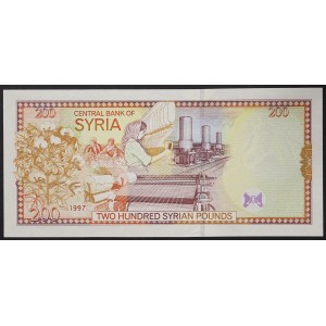 Syria, Republic (1946-date), 200 Pounds 1997