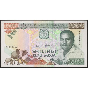 Tanzania, Republic (1964-date), 1.000 Shilingi 1990