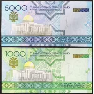 Turkmenistán, republika (1993-data), šarže 2 ks.