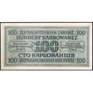 Ukrajina, Sovětský svaz (1922-1991), 100 Karbowanez 10/03/1942