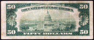 Spojené státy, 50 dolarů 1929