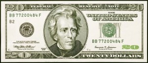 United States, 20 Dollars 1999