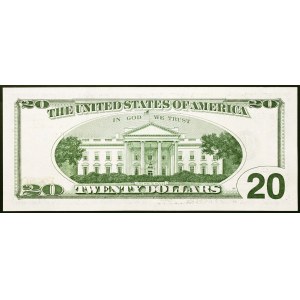 United States, 20 Dollars 1999