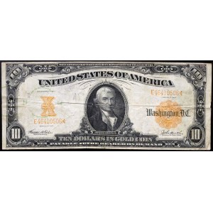 États-Unis, 10 dollars 1907