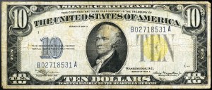 United States, 10 Dollars 1934 A