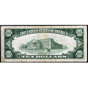 Spojené štáty, 10 dolárov 1934 A