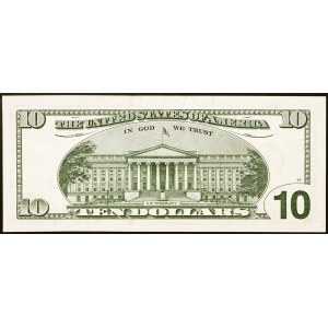 Spojené štáty, 10 dolárov 1999