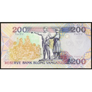 Vanuatu, Republika (1980-data), 200 Vatu b.d. (1995)